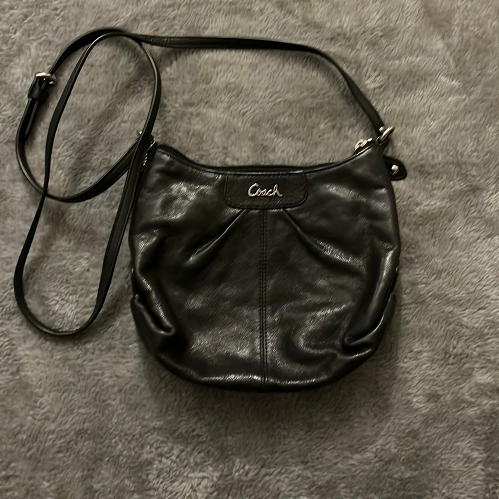 Coach black crossbody
